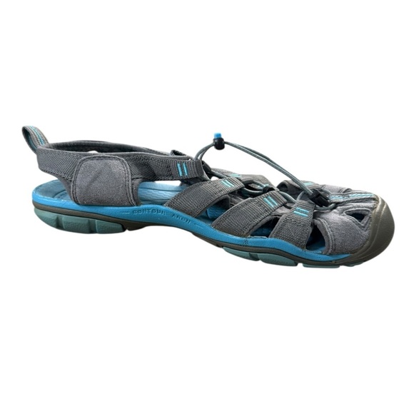 KEEN Clearwater CNX Sandals - Women's US 8.5 Grey Blue - Picture 5 of 11